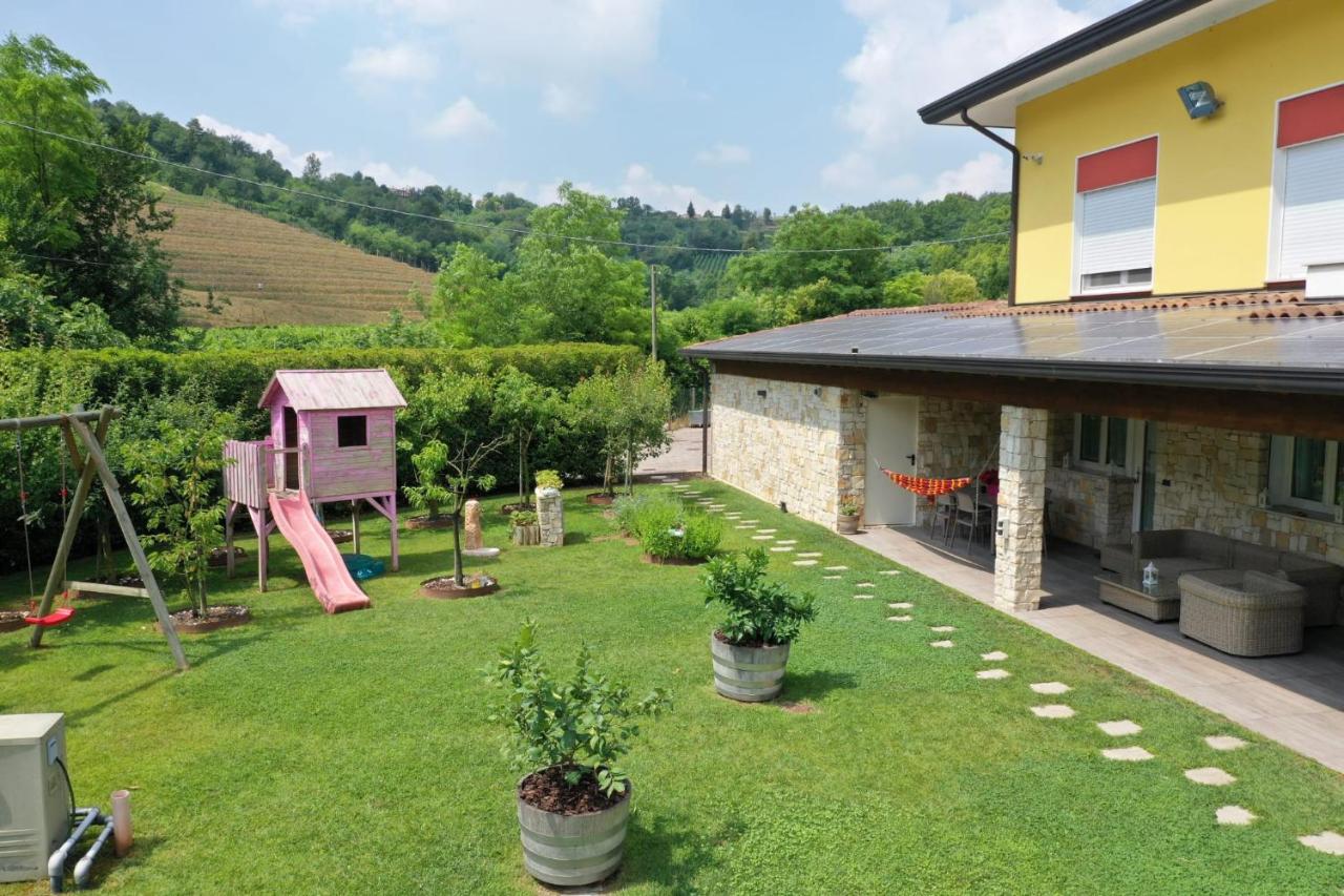 Wanderlust Apt In Villa Con Piscina - 45 Min Venezia - Zona Unesco San Pietro Di Feletto Kültér fotó